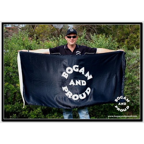 Bogan and Proud Flag